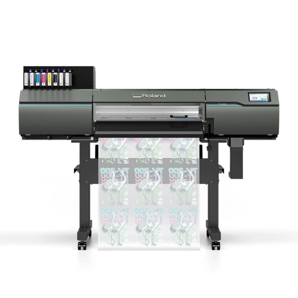 Roland TY-300i DTF-Drucker in unserer Produktion